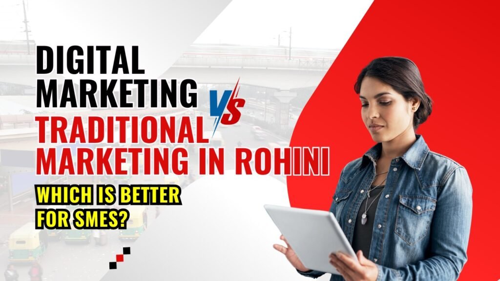 Digital Marketing vs. Traditional Marketingin Rohini: Which Is Better for SMEs?